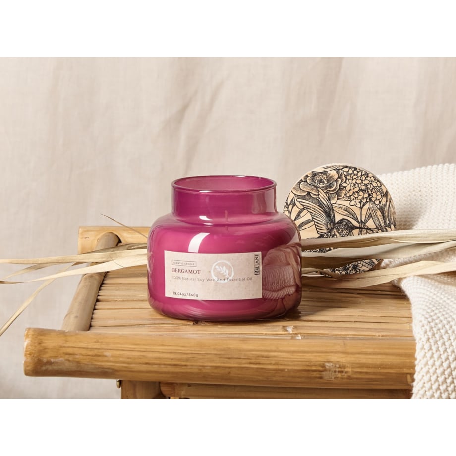 Świeca zapachowa sojowa bergamotka DELIGHT BLISS