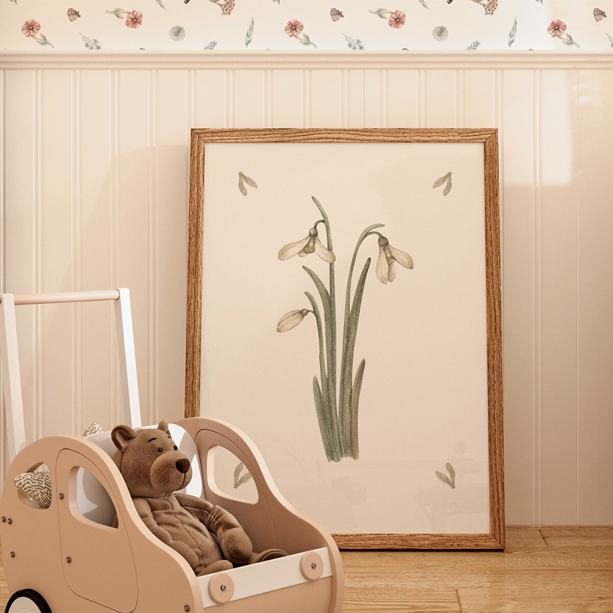 Plakat dla dzieci Przebiśniegi 30x40