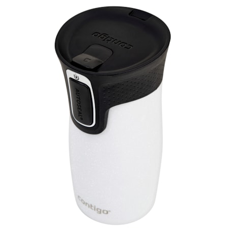 Kubek termiczny Contigo West Loop Mini 300ml - Kot - Biały Metalik