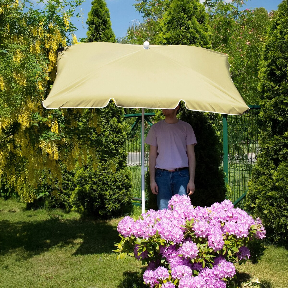 Parasol ogrodowy JUMI balkonowy plażowy łamany na balkon
