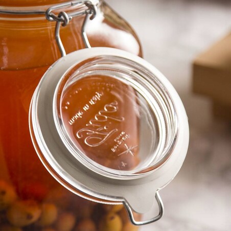 SŁOIK na ŻYWNOŚĆ FIDO 2 L KLIPS BORMIOLI weki ogórki papryka kapusta kompot