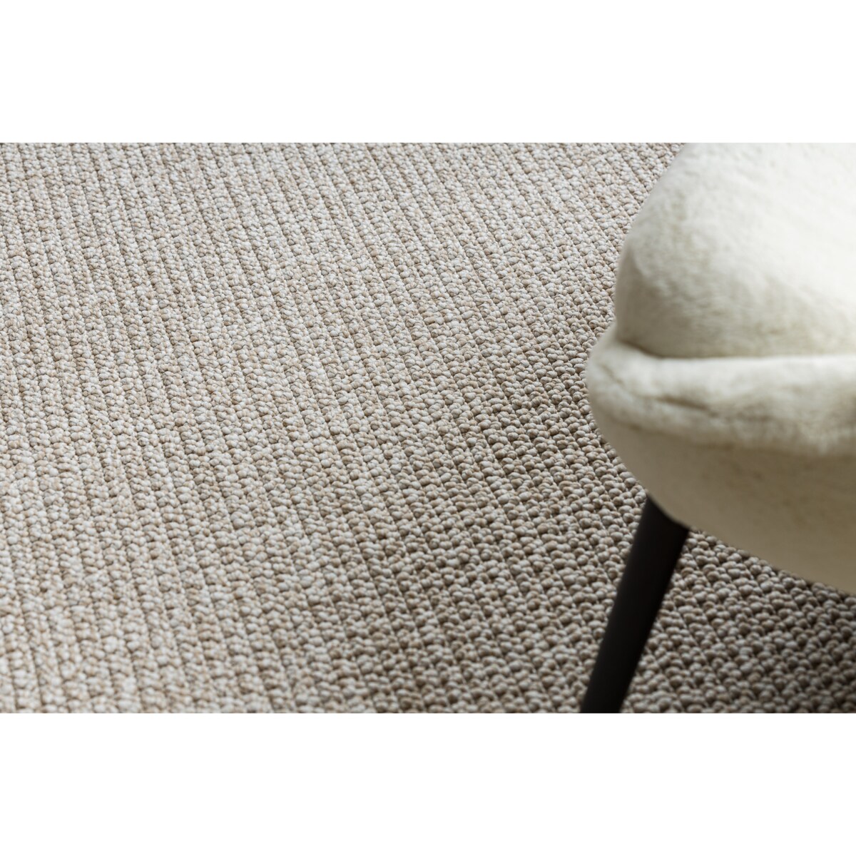 Dywan CASABLANCA LOOP beż pętelkowy, 200x200 cm