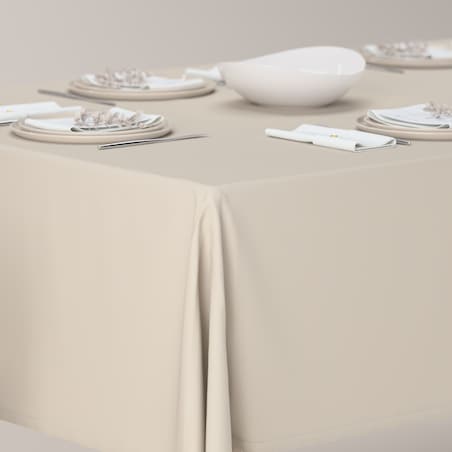 Obrus prostokątny 130 x 210 cm naturalny len