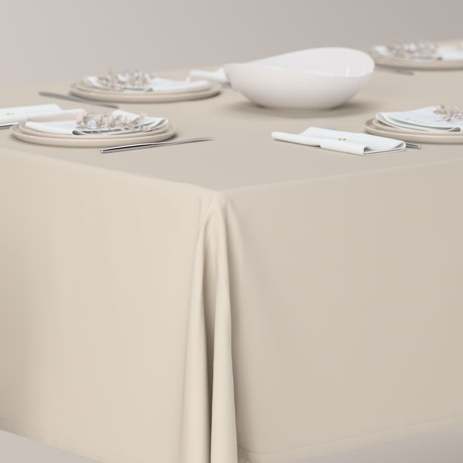 Obrus prostokątny 130 x 210 cm naturalny len