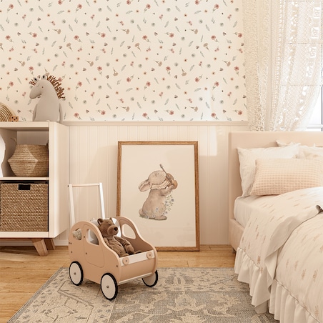 Plakat dla dzieci Królik skrzypek 20x30