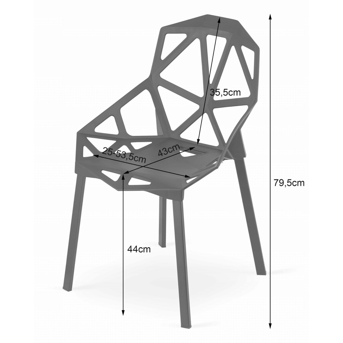 Zestaw Stół+ 2 Krzesła CzarneDo Jadalni Kuchni Salonu Biura Okrągły Czarny