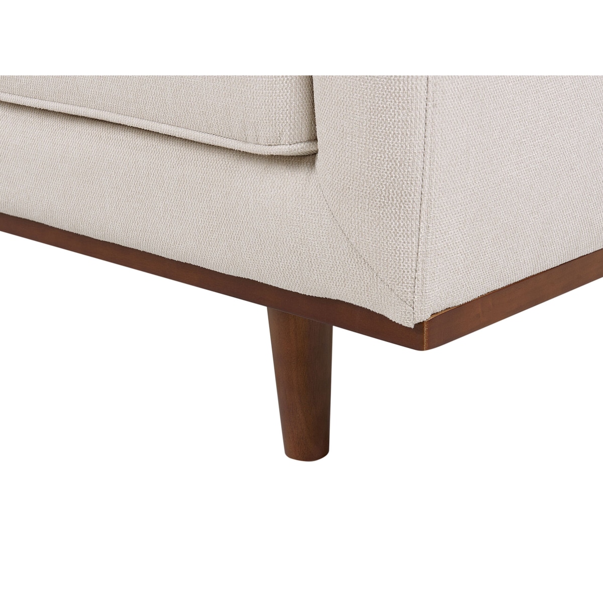 Sofa 3-osobowa beżowa SKAULE