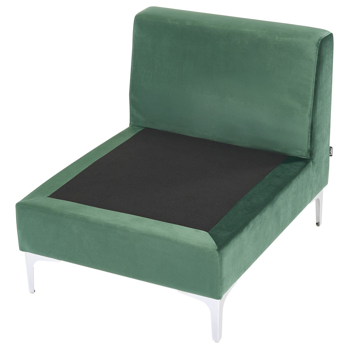EVJA dla 3 osób Sofa modułowa Zielony Welur
