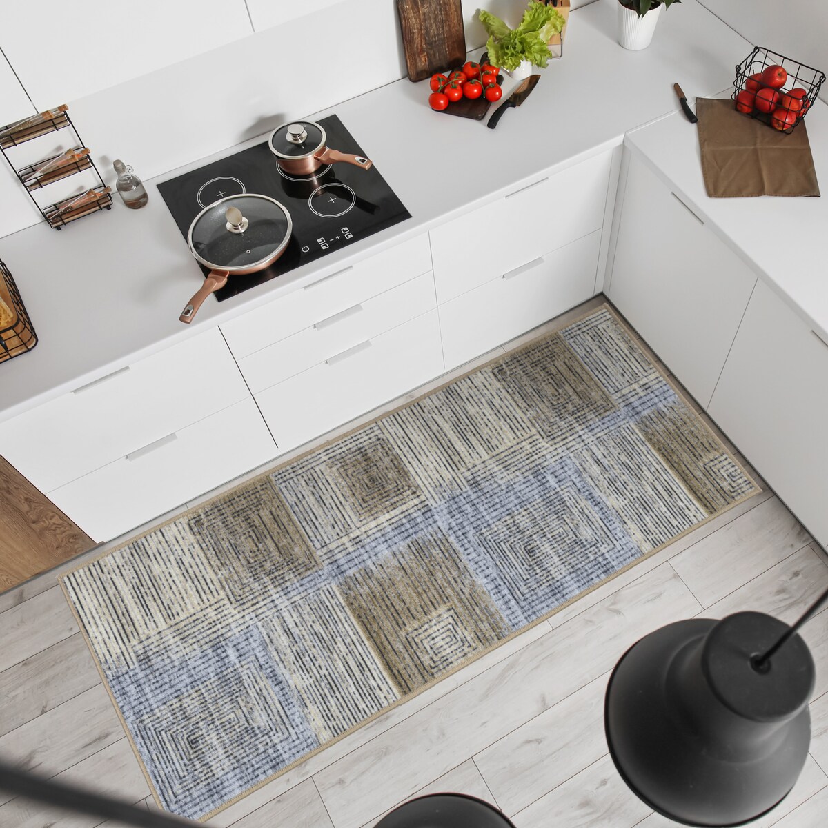 Chodnik Antypoślizgowy Vita 80x200 cm Przecierka Beżowy