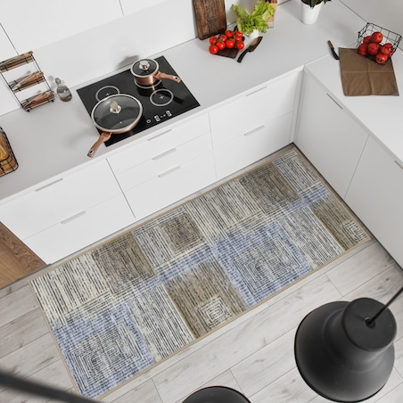 Chodnik Antypoślizgowy Vita 80x200 cm Przecierka Beżowy