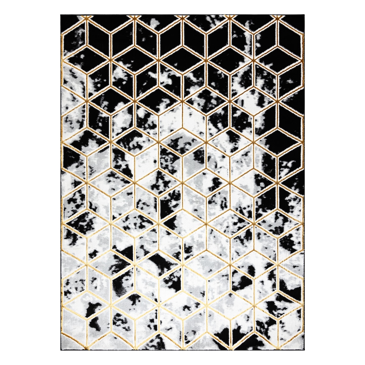 Dywan ALLURE 1966 Cube kostka - Strukturalny, 120x170 cm