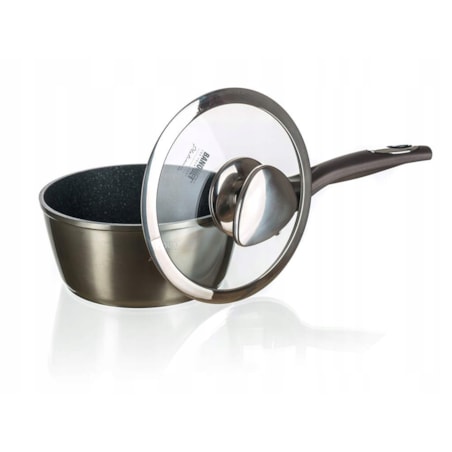 GARNEK RONDEL 16 cm 1,2 L kuchenny METALLIC premium banquet na prezent box