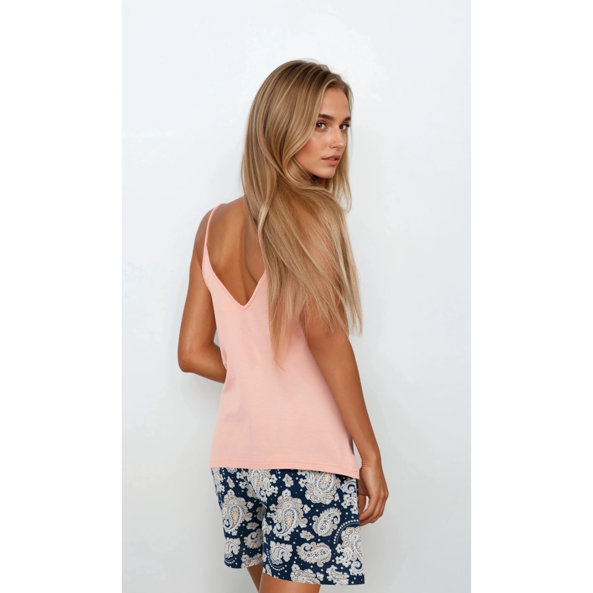 Piżama Hello Beauty Navy, XXL