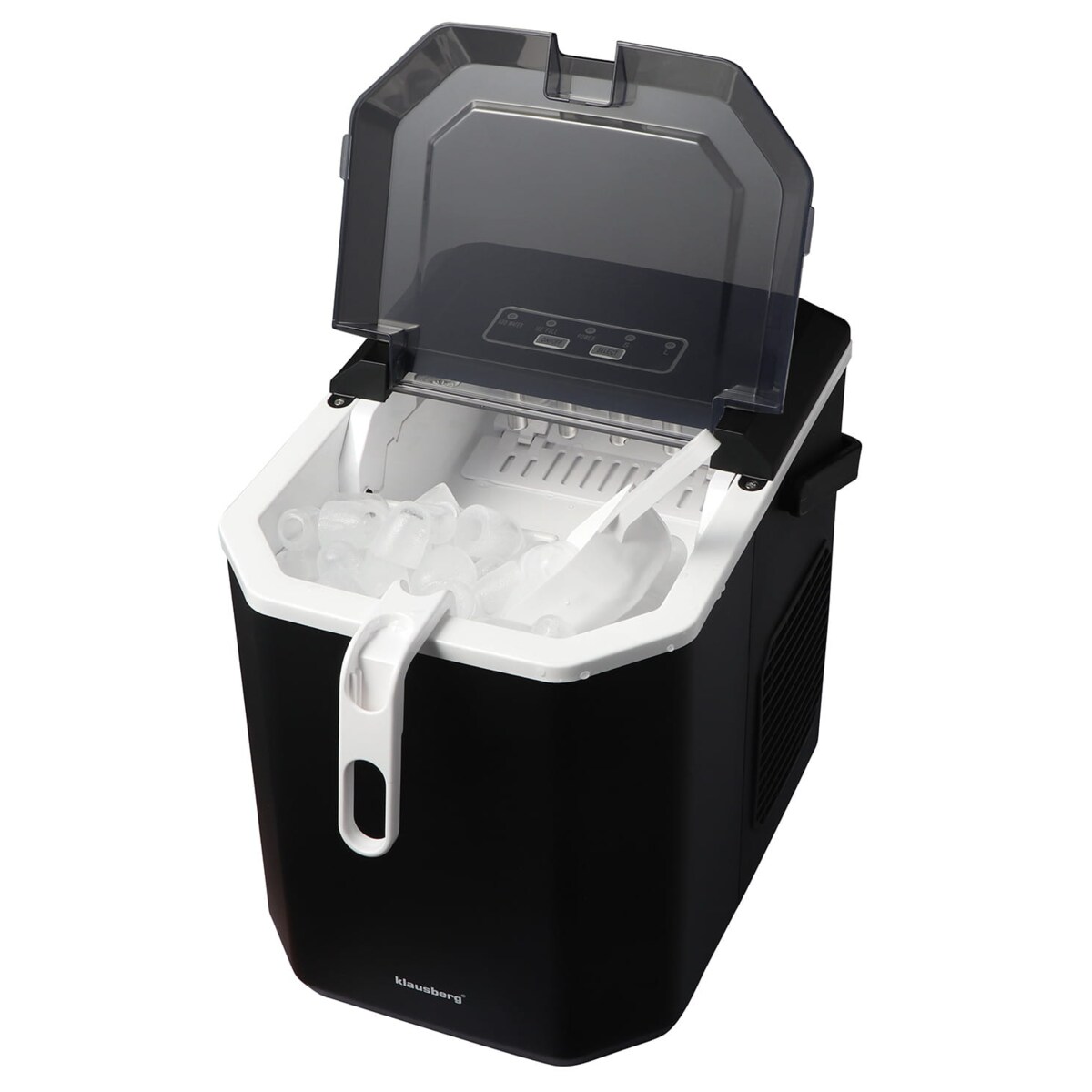 Kostkarka do lodu automatyczna 1.2L 0.6kg 100W LED KLAUSBERG