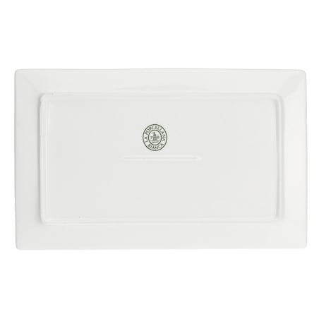 Zestaw 3 tac do serwowania Essenziale Gourmet - Biały, 28 x 17 cm