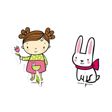 Dwustronny domek do składania i kolorowania - Luksusowa willa