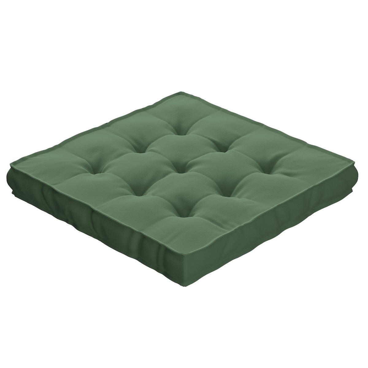 Poduszka na krzesło Kuba, zielony, 50 x 50 x 10 cm, Crema