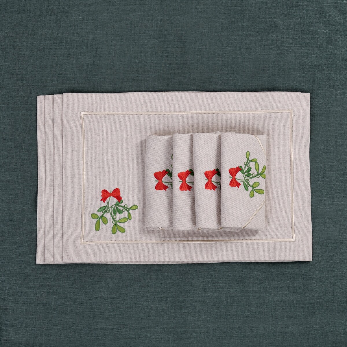 Podkładki Mistletoe Mirha - 4 sztuki