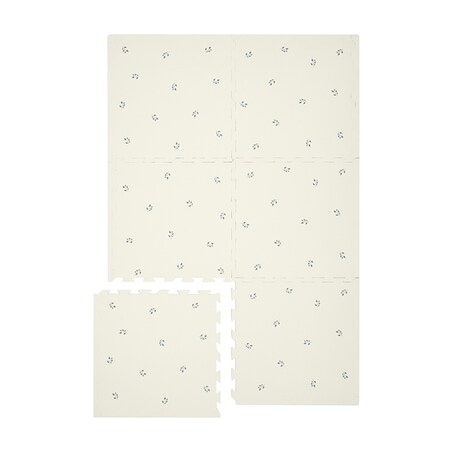 3 Sprouts Mata Piankowa EVA Blueberry Ivory