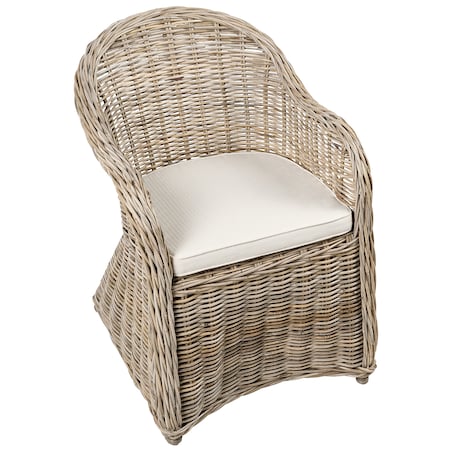 Fotel ogrodowy SUSUA II Rattan Naturalny