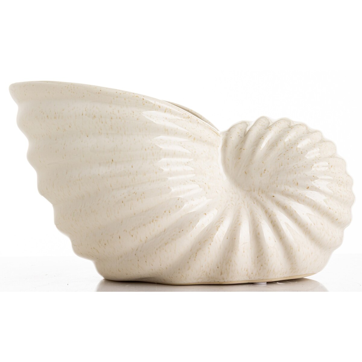 Wazon ceramiczny w kształcie muszli 16,5x28x16 cm SEASHELL