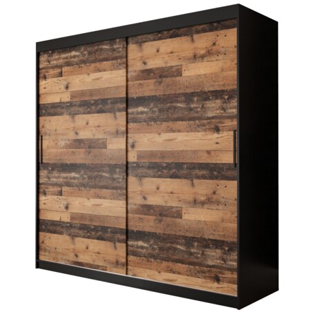 Szafa przesuwna OLDSTYLE T 200 Czarny / Old Style