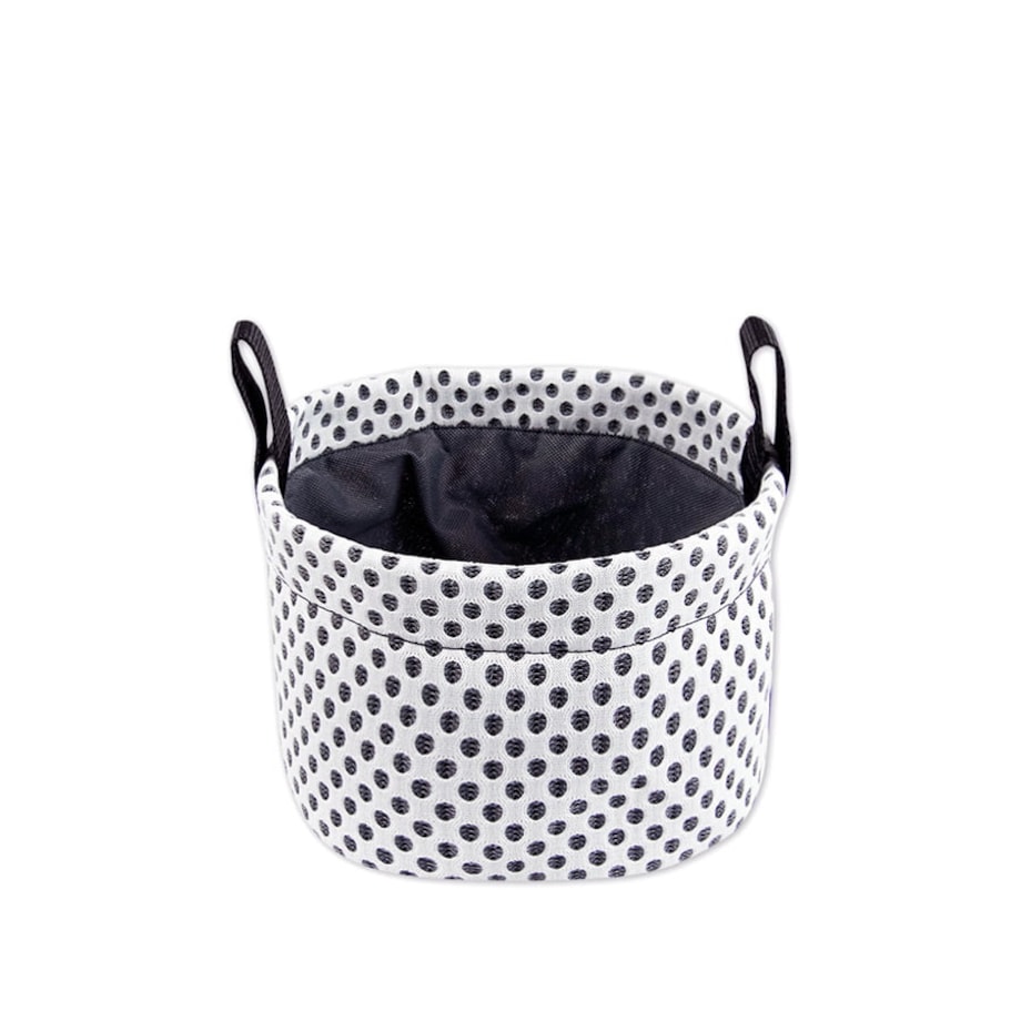 Pojemnik na kosmetyki do łazienki S - kropki