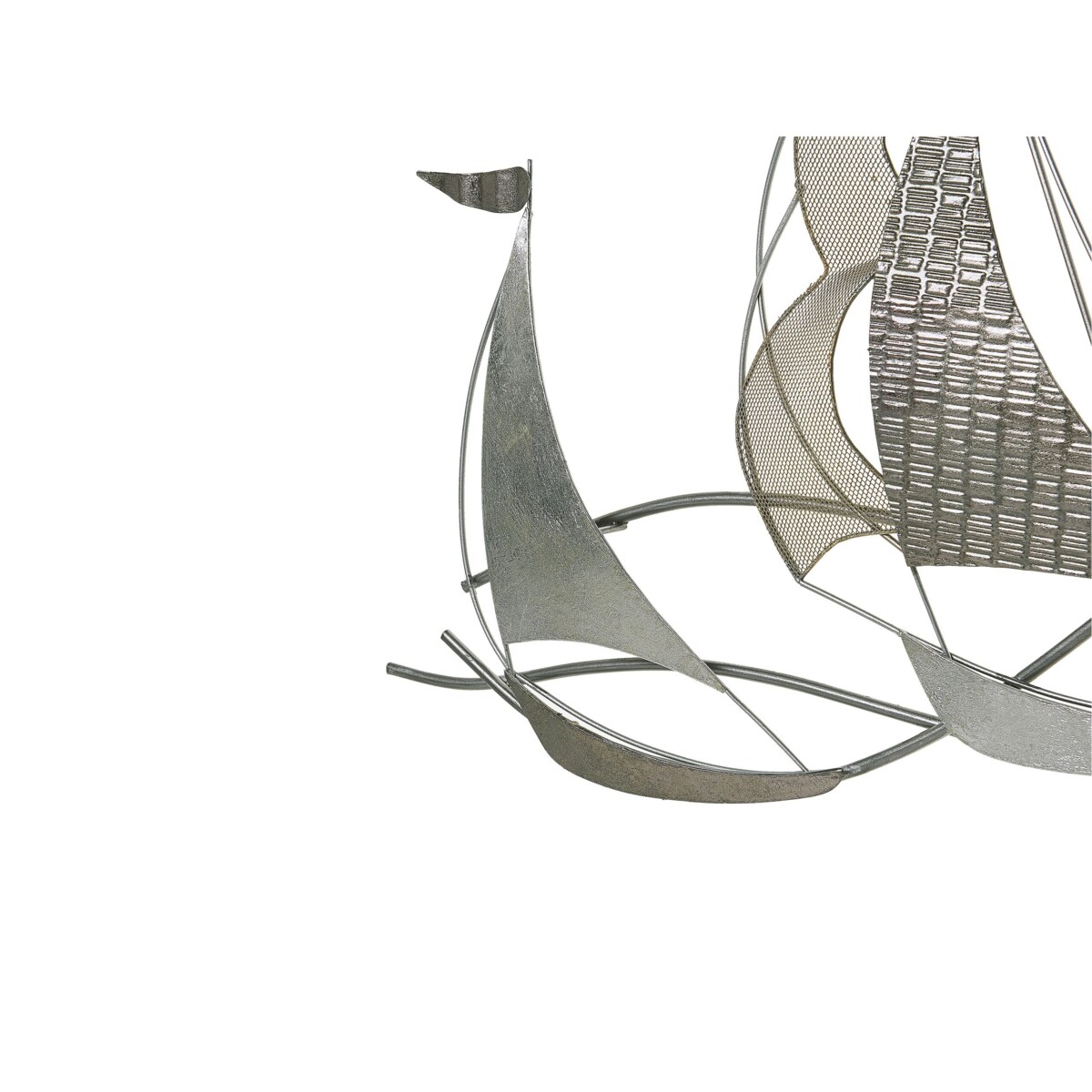 Dekoracja ścienna srebrna AMERICIUM