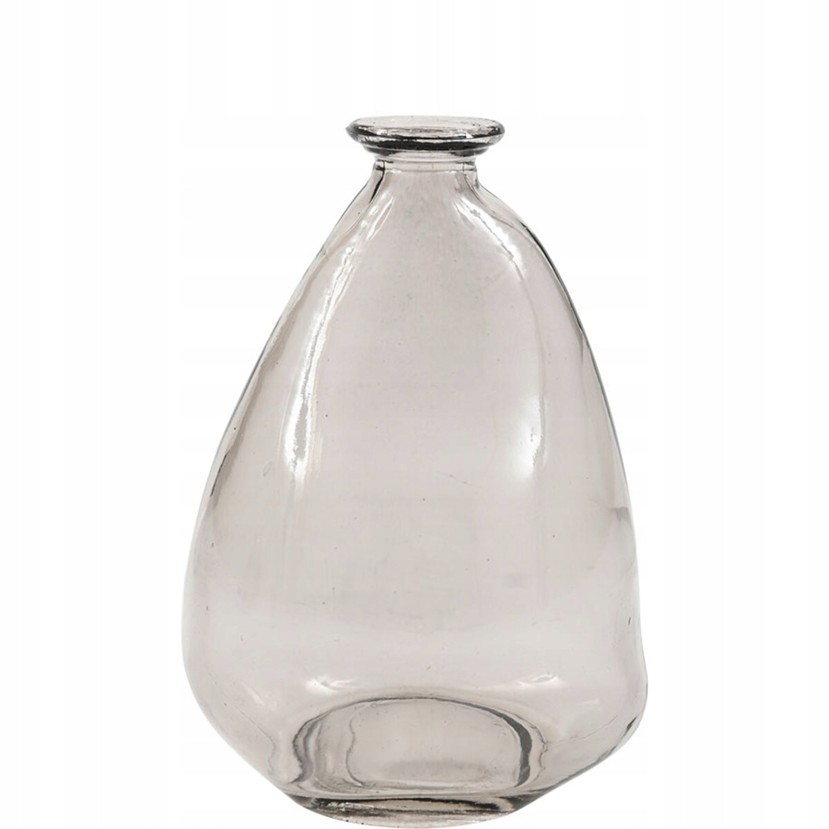 WAZON STYL NOWOCZESNY szary na gałązki kwiaty wys. 11cm