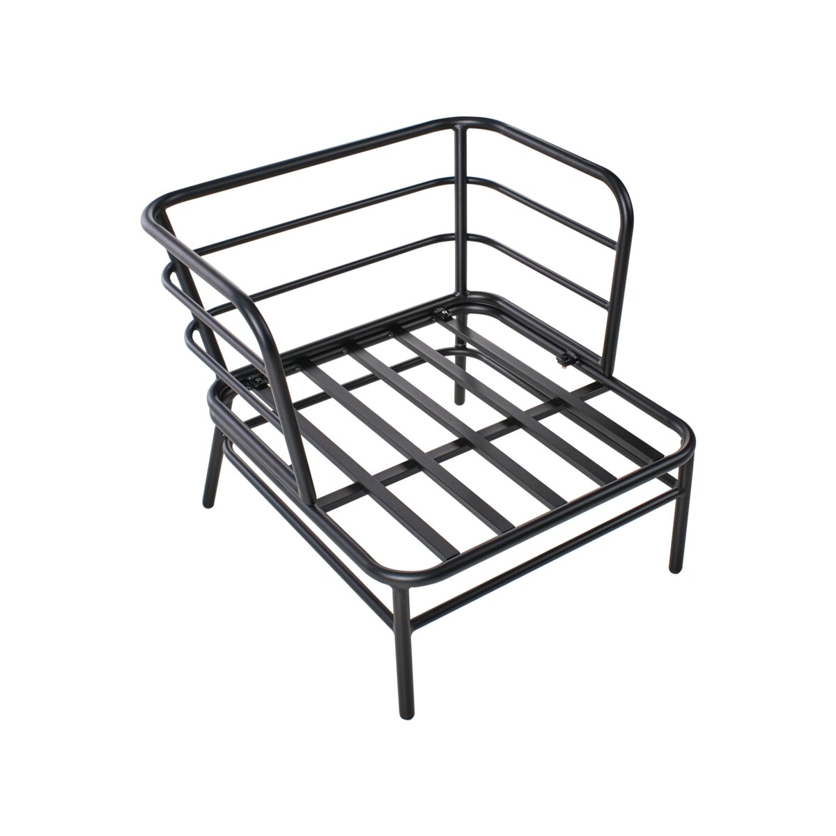 Zestaw ogrodowy dla 5 osób PONZONE Metal Jasnobeżowy