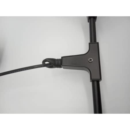 Zwis molekuły Modern orchid ST-1232-9 BLACK AMBER Step bursztynowa czarna