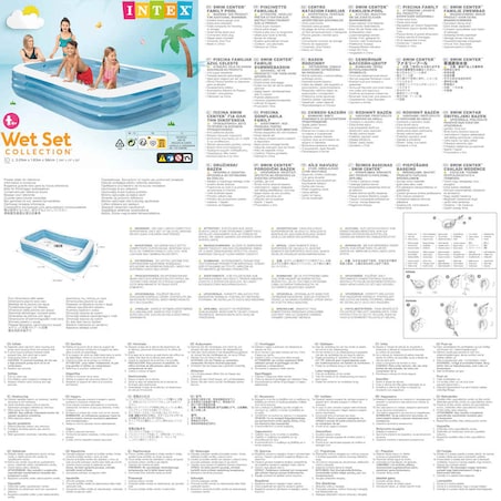 Intex Basen rodzinny Swim Center, 305 x 183 x 56 cm