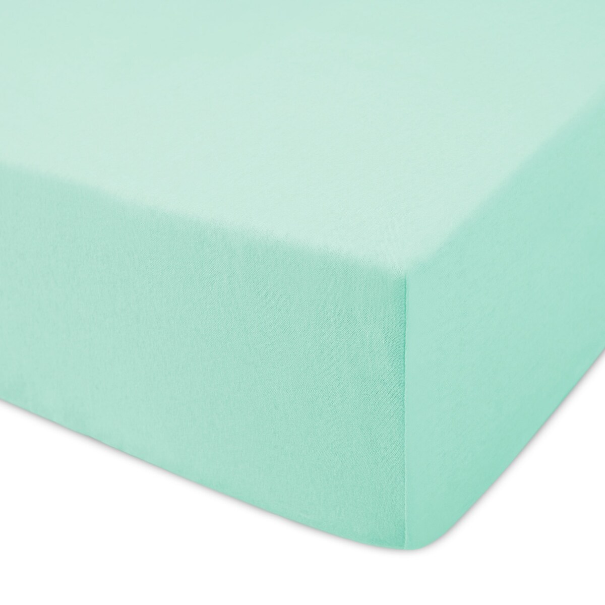 Prześcieradło jersey z gumką 80x160 kolor Morski