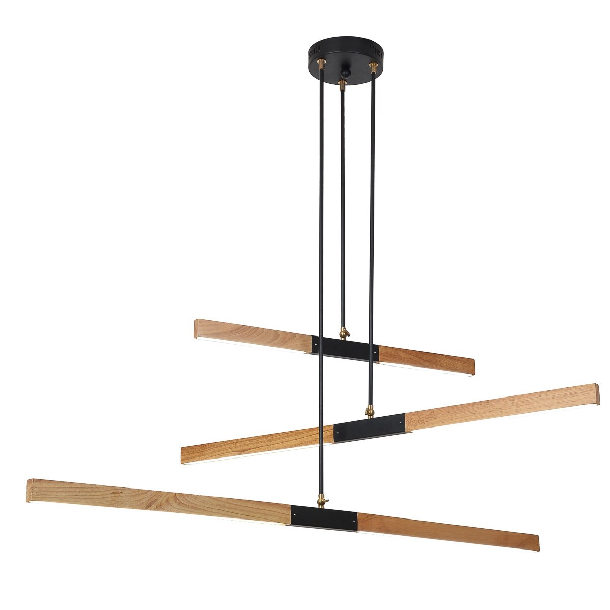 Lampa sufitowa wisząca Light Prestige Lugano brązowy LED 3000K 1 szt.