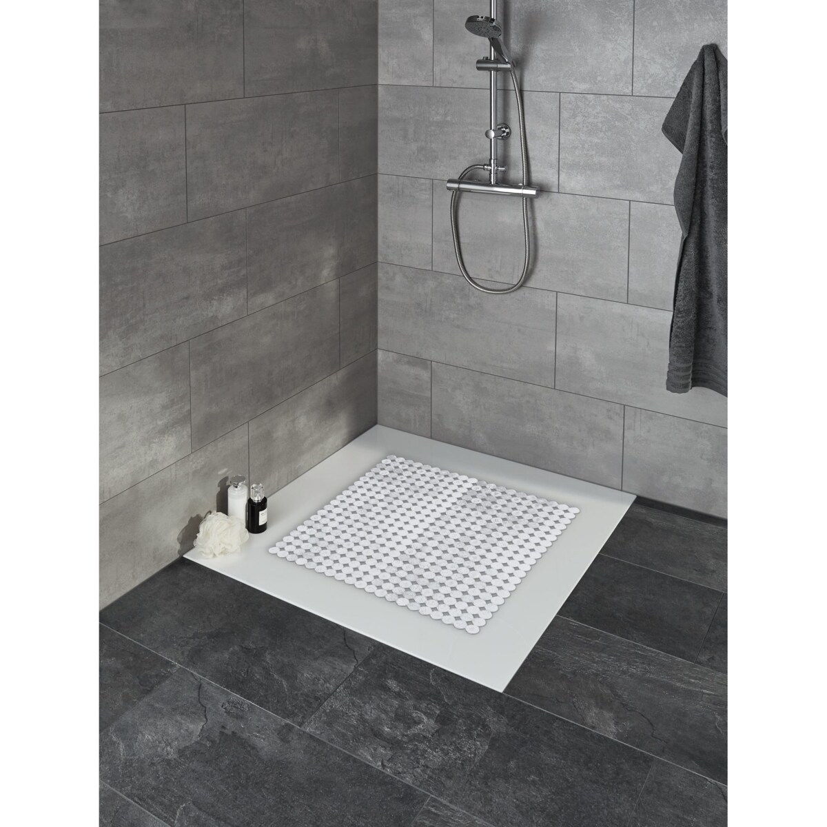 Kleine Wolke Sign Mata bezpieczeństwa pod prysznic Clear 55x 55 cm