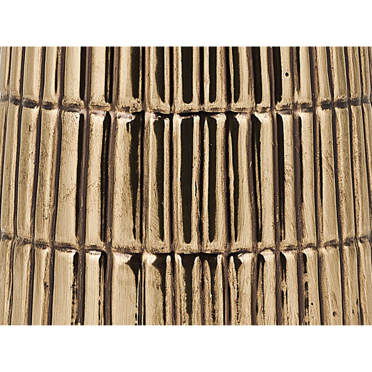 Wazon dekoracyjny ceramiczny złoty QANAWAT