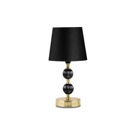 KONSIMO VULGA Elegancka lampa stołowa  2szt kolor czarny