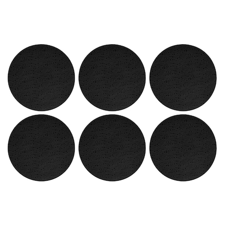 SELTMANN LIFE FASHION GLAMOROUS BLACK Zestaw 6 talerzy do sałatek 22.5 cm