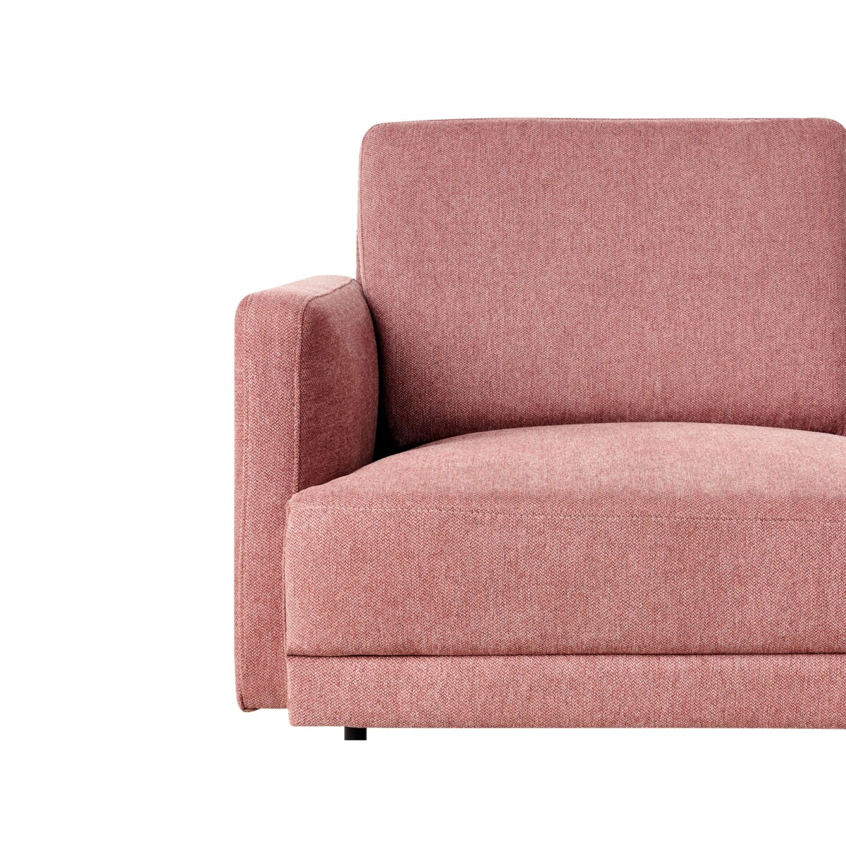 Sofa 2-osobowa różowa BREDA