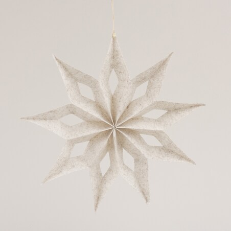Ozdoba świąteczna Nivalis I ecru 50 cm boże narodzenie, święta, świąteczne, ecru, 50x5 cm