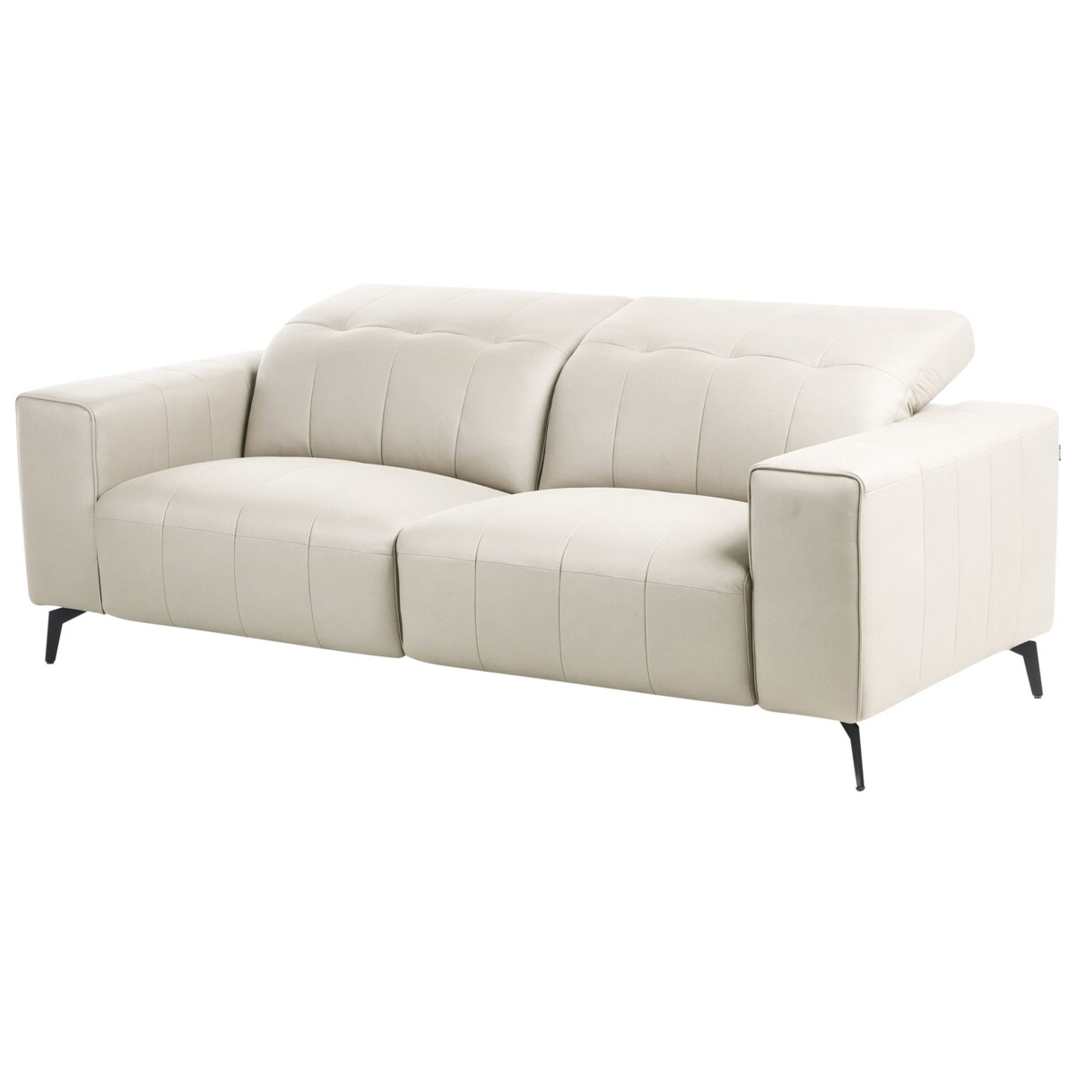 Komplet wypoczynkowy dla 6 osób OMMEL Ekoskóra Jasnobeżowy