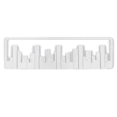 Wieszak na ubrania biały Skyline, Umbra