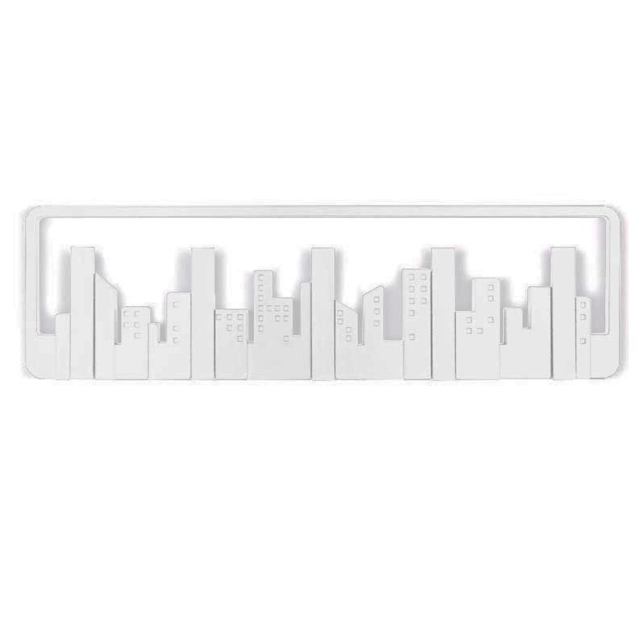 Wieszak na ubrania biały Skyline, Umbra