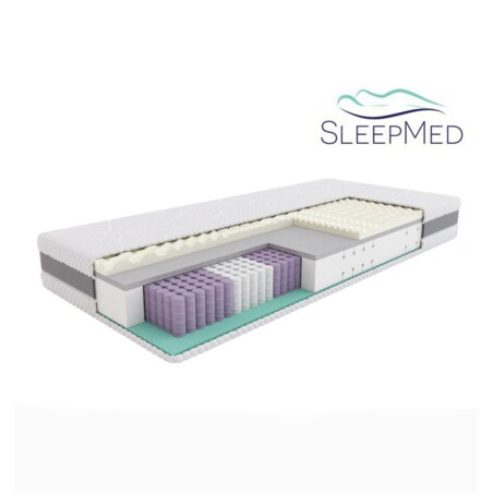 SLEEPMED HYBRID PREMIUM – materac multipocket, sprężynowy
