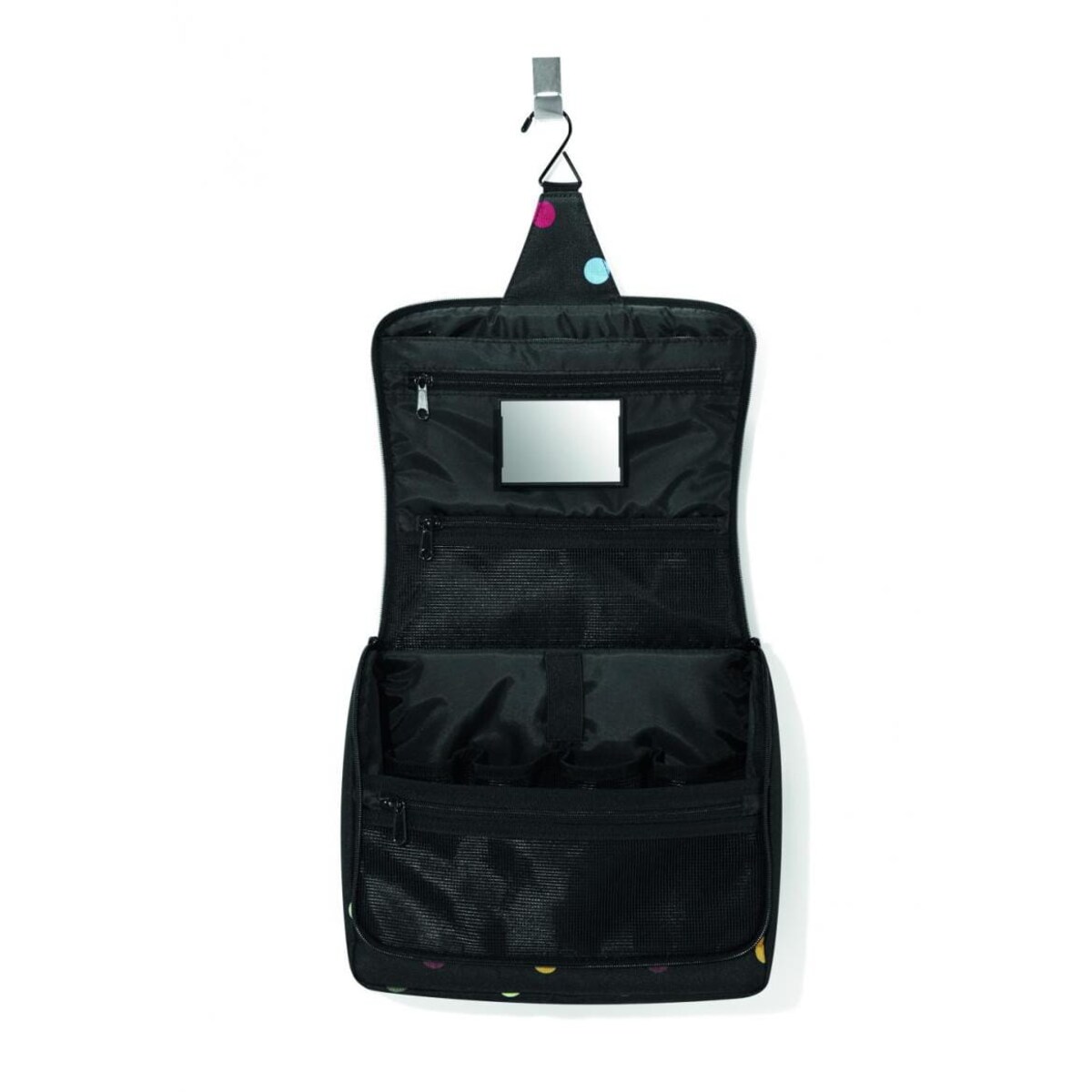 Kosmetyczka toiletbag XL dots - poliester, 4 l