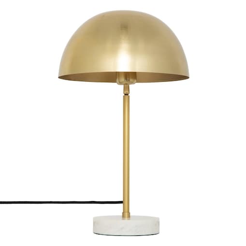 Lampa stołowa w stylu retro Lilio, grzybek, wys. 46 cm