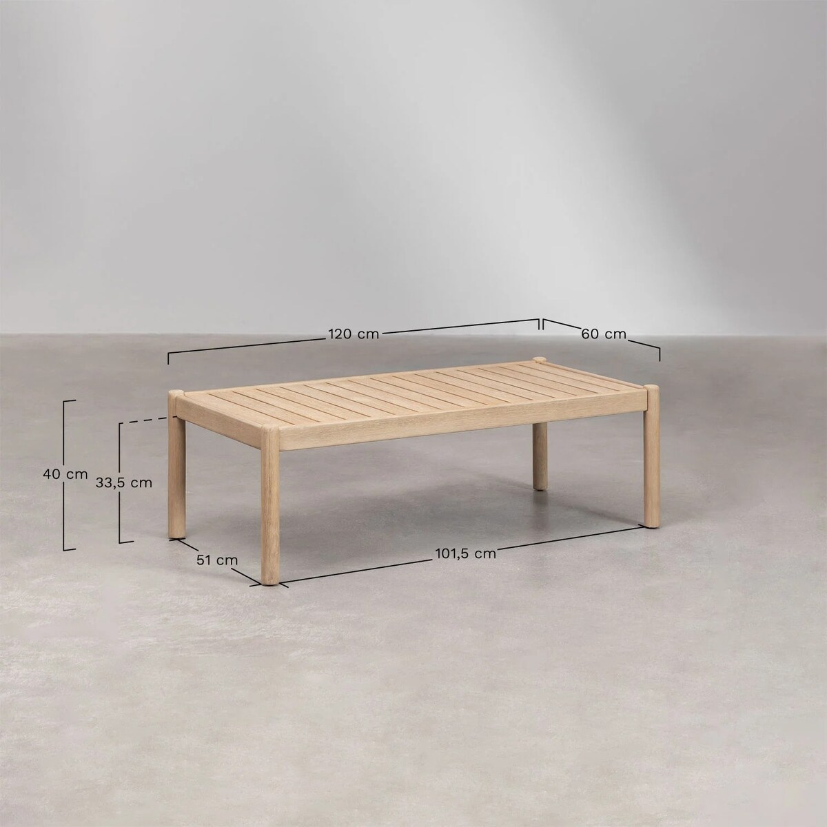 Zestaw ogrodowy: 3-osobowa sofa, 2 fotele, stolik kawowy, akacja i pleciona lina, Karvia