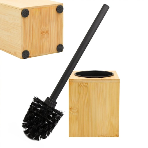 Szczotka toaletowa do czyszczenia WC toalety bambusowa BRUNBESTE