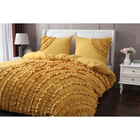 Pościel mikrofibra RUFFLE 160/200 cm