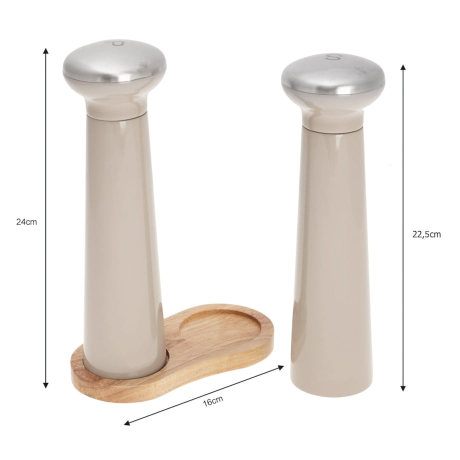 Zestaw młynków do pieprzu i soli KLAUSBERG akacja